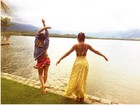 Sasha e Bruna Marquezine curtem verão em Angra dos Reis: 'Boas vibes'