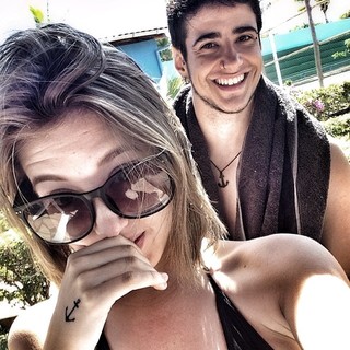Tereza Brant com a namorada, Rafaela Dias (Foto: Instagram/ Reprodução)