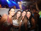 Laryssa Dias, Anamara e Lizi Benites curtem balada em Maceió