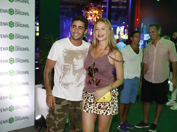Pedro Scooby e Luana Piovani em festa no Centro do Rio (Foto: Felipe Panfili/ Divulgação)