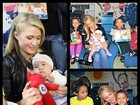 Paris Hilton visita hospital infantil na Colombia: 'Adorei vê-los sorrir'
