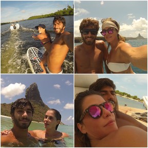 Deborah Secco e Hugo Moura em montagem de fotos (Foto: Reprodução/Instagram)
