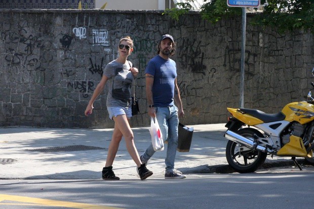 Alinne Moraes e Mauro Lima (Foto: JC Pereira / AgNews)