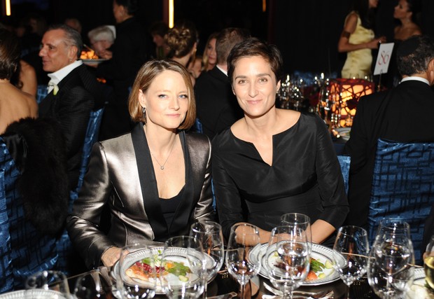 Jodie Foster e Alexandra Hedison (Foto: Getty Images)