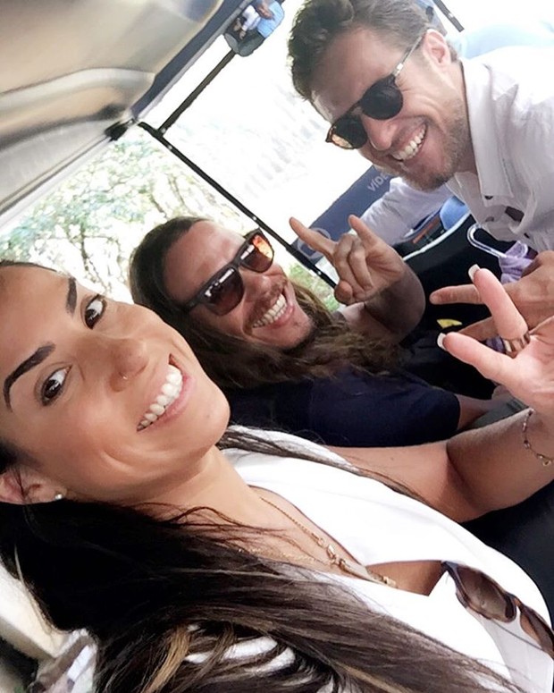 Juliana, Tamiel e Daniel (Foto: Reprodução/Instagram)