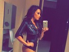 Demi Lovato posta foto com look fatal e fã pede: 'Casa comigo, sério?'