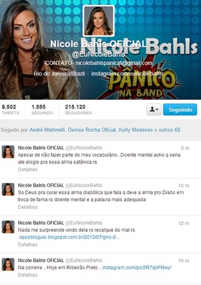 Nicole Bahls no Twitter (Foto: Reprodução/Twitter)