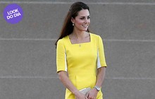Look do dia: Kate Middleton sai do básico em visita à Austrália