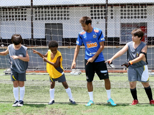 Neymar em "Carrossel" (Foto: Divulgação/SBT)