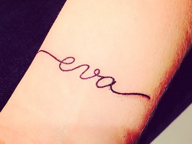 Tatuagem de Angélica (Foto: Instagram / Reprodução)