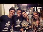 Rodrigo Simas festeja vitória na 'Dança dos Famosos' ao lado do irmão