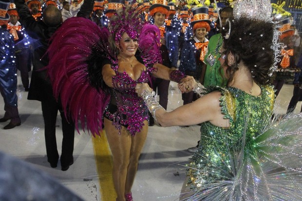 Susana Vieira e Christiane Torloni (Foto: Marcos Ferreira / photo rio news)