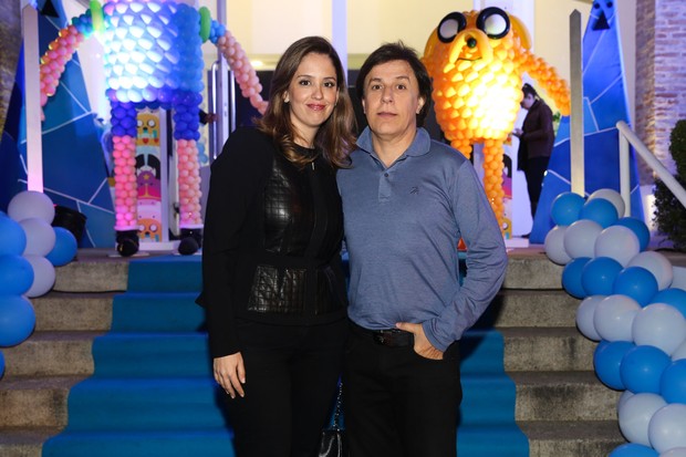 Tom Cavalcante com a esposa Patricia (Foto: Manuela Scarpa/Photo Rio News)