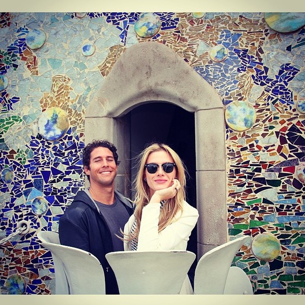 Fiorella Matheis e o marido (Foto: Instagram / Reprodução)