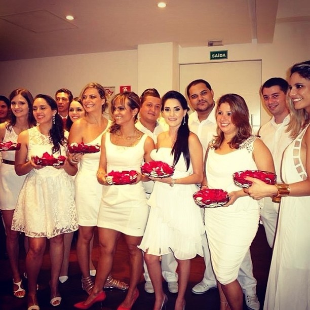 Casamento da ex-bbb Angélica Morango  (Foto: Instagram / Reprodução)