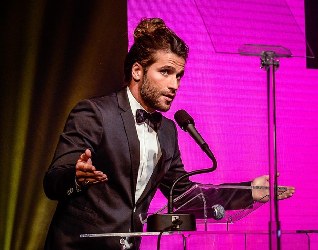 Bruno Gagliasso em evento em São Paulo (Foto: Francisco Cepeda/ Ag. News)