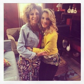 Marília Pêra e Paula Frascari (Foto: Reprodução/Instagram)