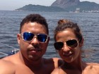 Ronaldo posa com Paula Morais e coloca 'coraçãozinho' na legenda