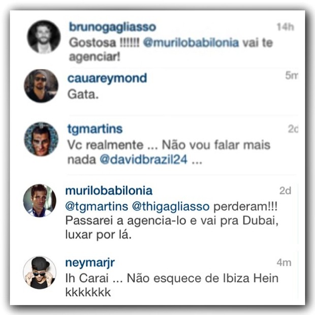 David Brazil instagram (Foto: reprodução/instagram)