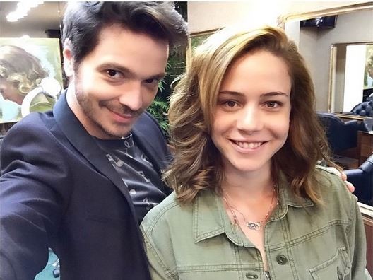 Tiago Parente e Leandra Leal (Foto: Reprodução do Instagram)