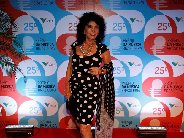 Lady Francisco no Prêmio da Música Brasileira (Foto: Alex Palarea, Leoa Marinho e Felipe Assumpção / AgNews)