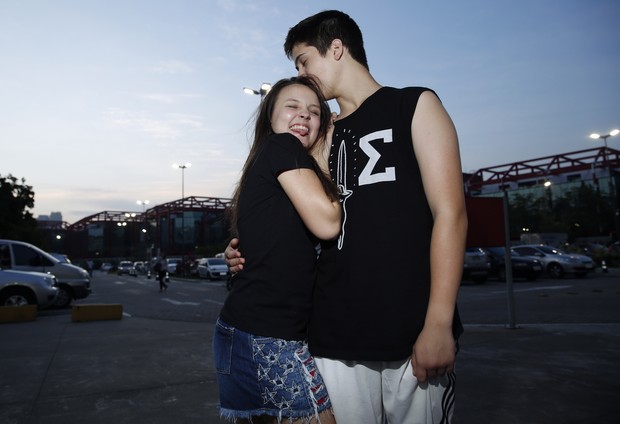 Larissa Manoela e João Guilherme (Foto: Marcos Serra Lima/EGO)