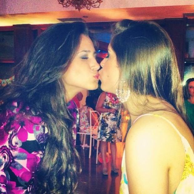 Andressa Ganacin e a irmã (Foto: Instagram / Reprodução)