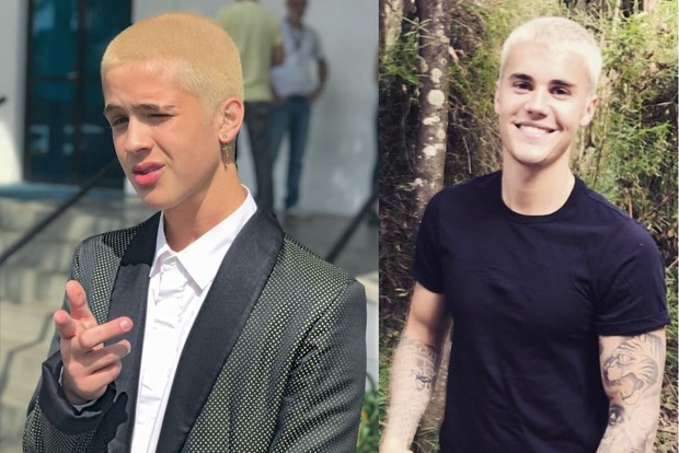 João Guilherme é comparado a Justin Bieber (Foto: Reprodução/Instagram)