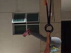 Amanda Lee posta vídeo de cabeça para baixo e mostra força em treino 