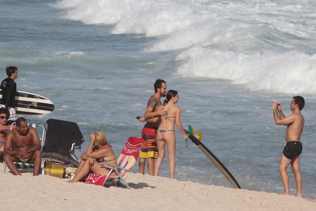 Paulo Vilhena na Prainha (Foto: Delson Silva / AgNews)