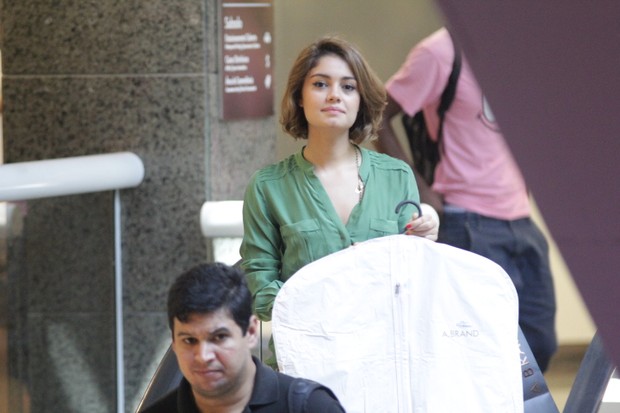 Sophie Charlotte vai a shopping no RJ (Foto: Derick Abreu / Photo Rio News)