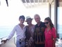Catherine Zeta-Jones mostra momento família ao lado de Michael Douglas