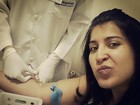 Priscila Pires faz último exame antes de dar à luz: 'Ansiosa'