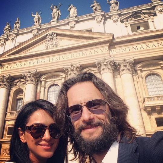 Rodrigo Santoro e Nazanin Boniadi  (Foto: Instagram / Reprodução)