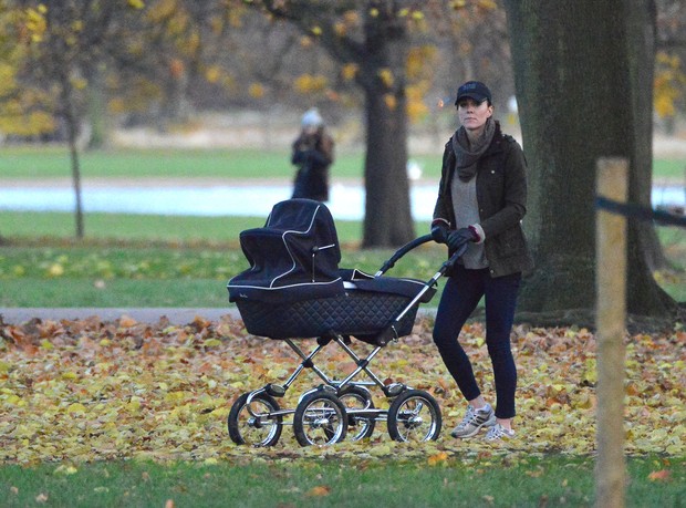 Kate Middleton com o filho (Foto: Bauer-Griffin/The Grosby Group)