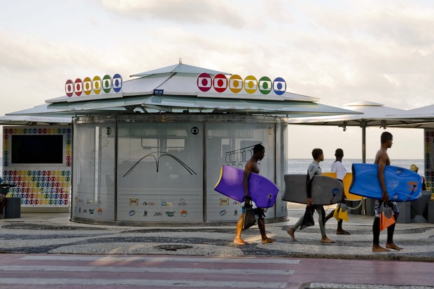 Quiosque da Globo Rio fica na na Avenida Atlântica, s/n (altura da Rua Miguel Lemos), em Copacabana (Foto: Divulgação)