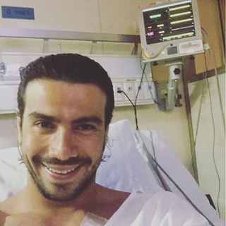 Mariano quando estava em hospital no Rio (Foto: Reprodução / instagram)