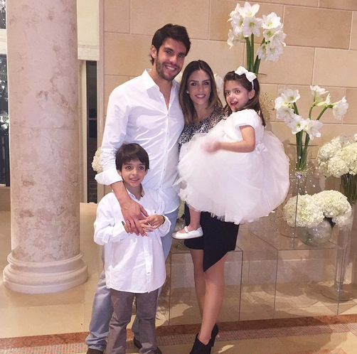 Kaká e família passam réveillon juntos  (Foto: Reprodução/Instagram)
