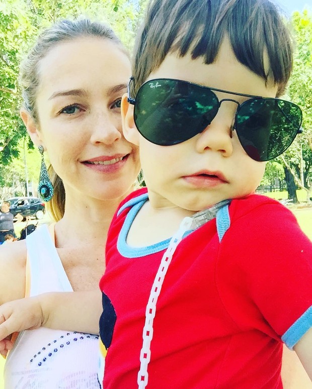 Luana Piovani com o filho (Foto: Reprodução/Instagram)