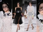 Giambattista Valli apresenta coleção romântica de alta-costura na semana de moda de Paris