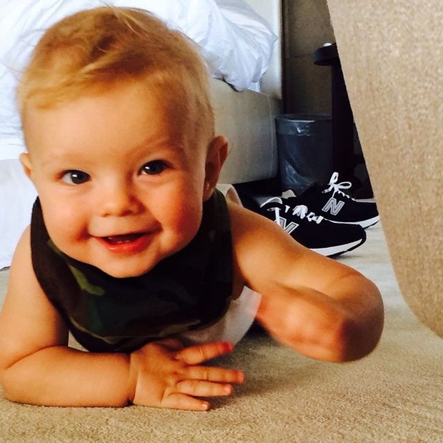 Axl, filho de Fergie e Josh Duhamel (Foto: Instagram/ Reprodução)