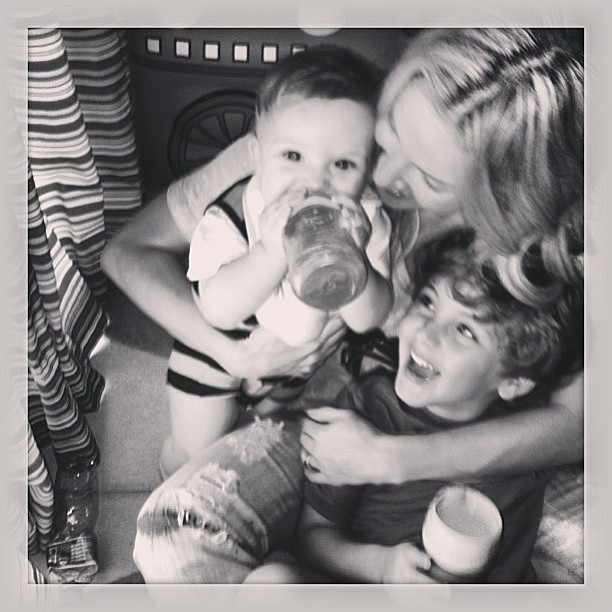 Claudia Leitte e filhos (Foto: Instagram / Reprodução)