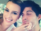 'Amor demais', diz ex-BBB Fernanda Keulla em foto fofa com André