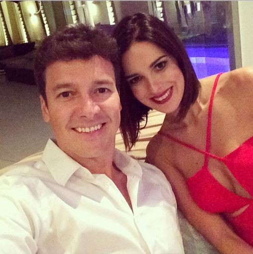 Vera Viel com Rodrigo Faro (Foto: Reprodução do Instagram)