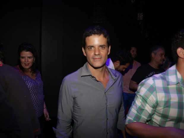 Jorge Pontual em inauguração de boate na Zona Oeste do Rio (Foto: Ag. News)