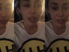 Miley Cyrus chora em vídeo e reconhece vitória de Donald Trump