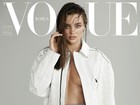 Miranda Kerr estampa capa da edição coreana da 'Vogue'