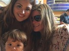 Cristiana Oliveira e Helô Pinheiro falam sobre amor pelos netos