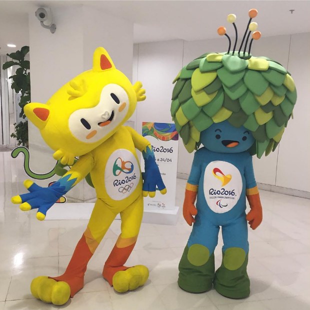 Vinicius e Tom, mascotes da Rio 2016 (Foto: Reprodução / Instagram @multifato)