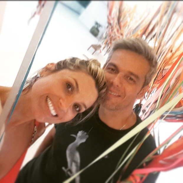 Flávia Alessandra e o marido, Otaviano Costa (Foto: Instagram/ Reprodução)